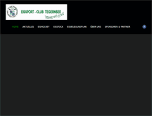 Tablet Screenshot of ec-tegernsee.de